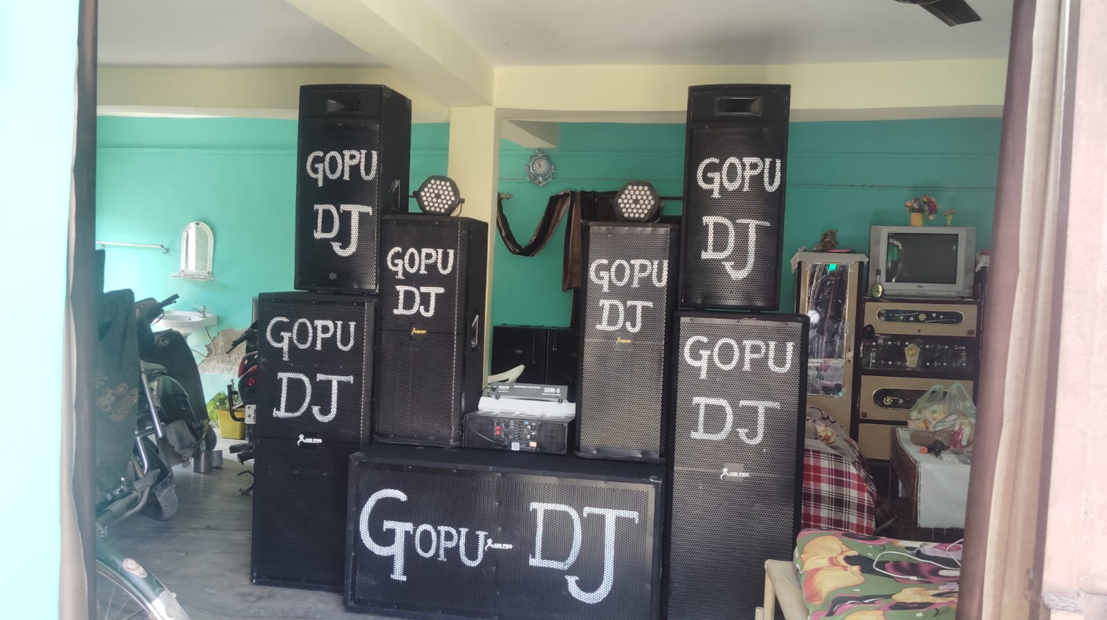 Gopu DJ live setup — Mathura 3