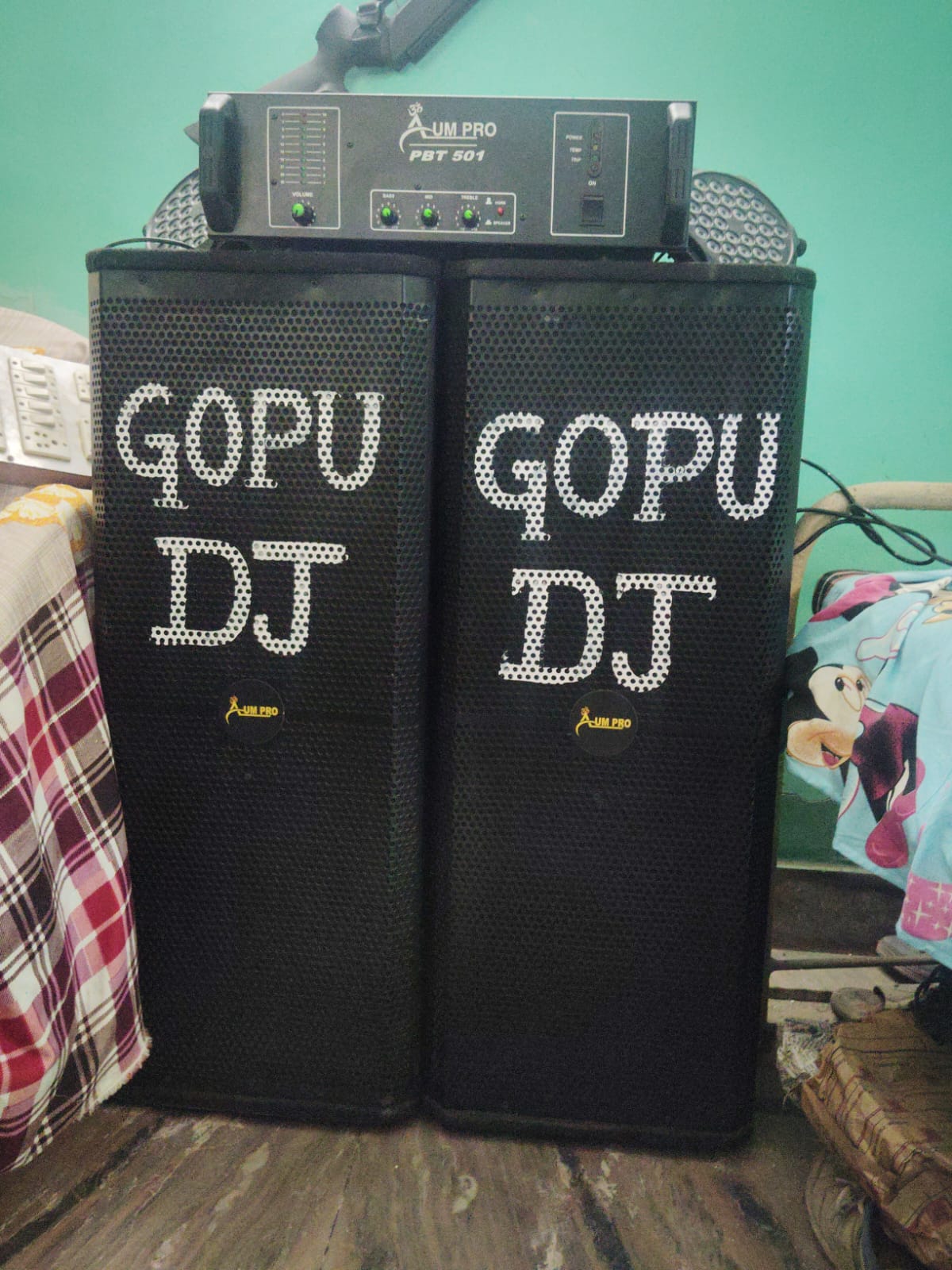 Gopu DJ live setup — Mathura 4