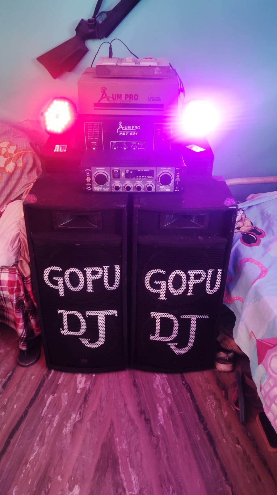Gopu DJ live setup — Mathura 6