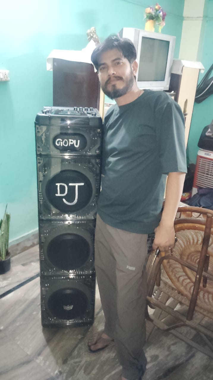 Gopu DJ live setup — Mathura 10