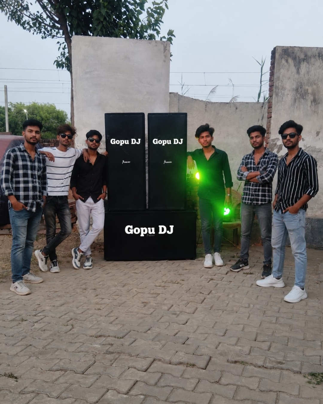 Gopu DJ live setup — Mathura 11