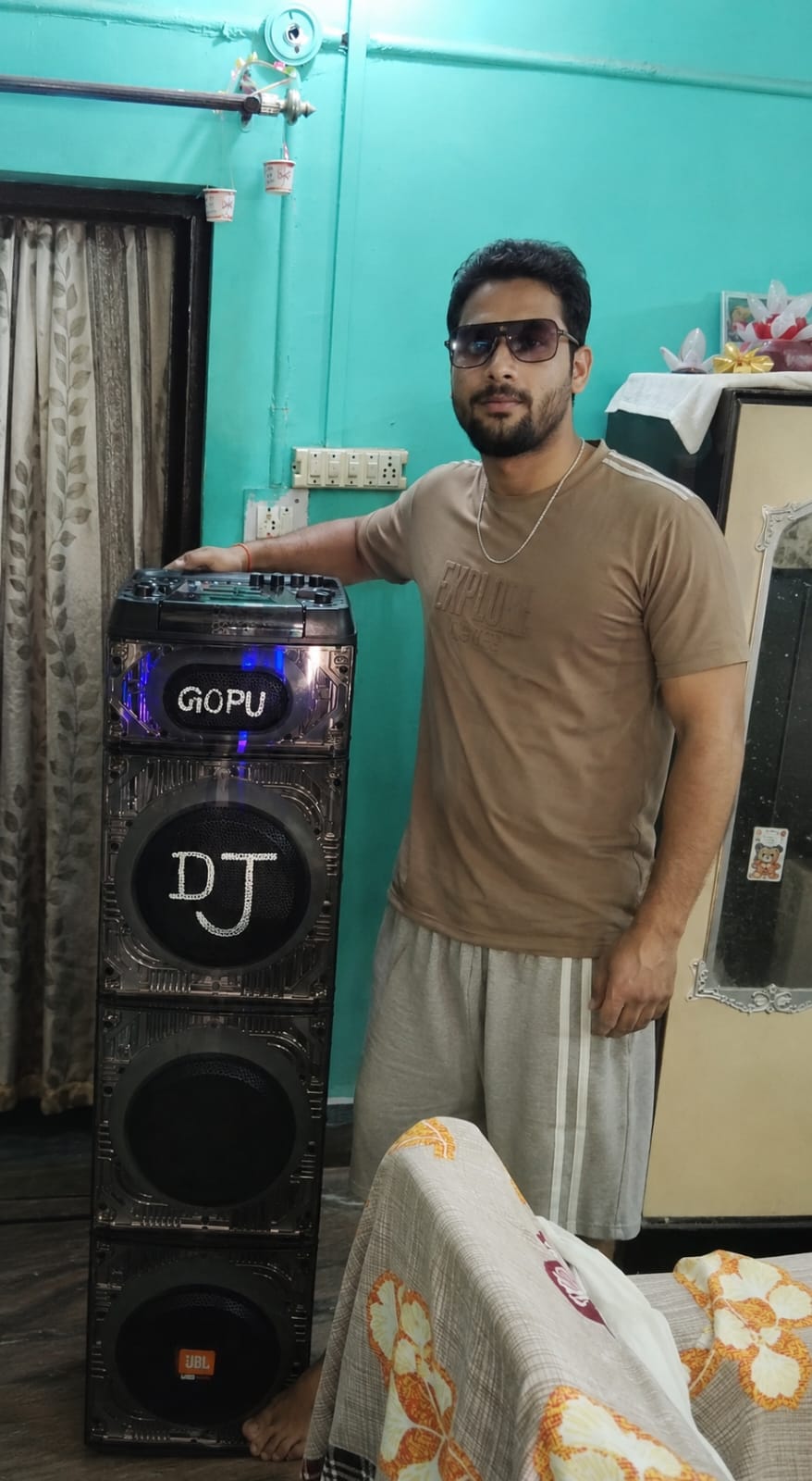 Gopu DJ live setup — Mathura 12